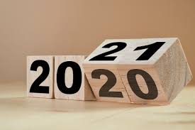 Blocks that read 2020/2021